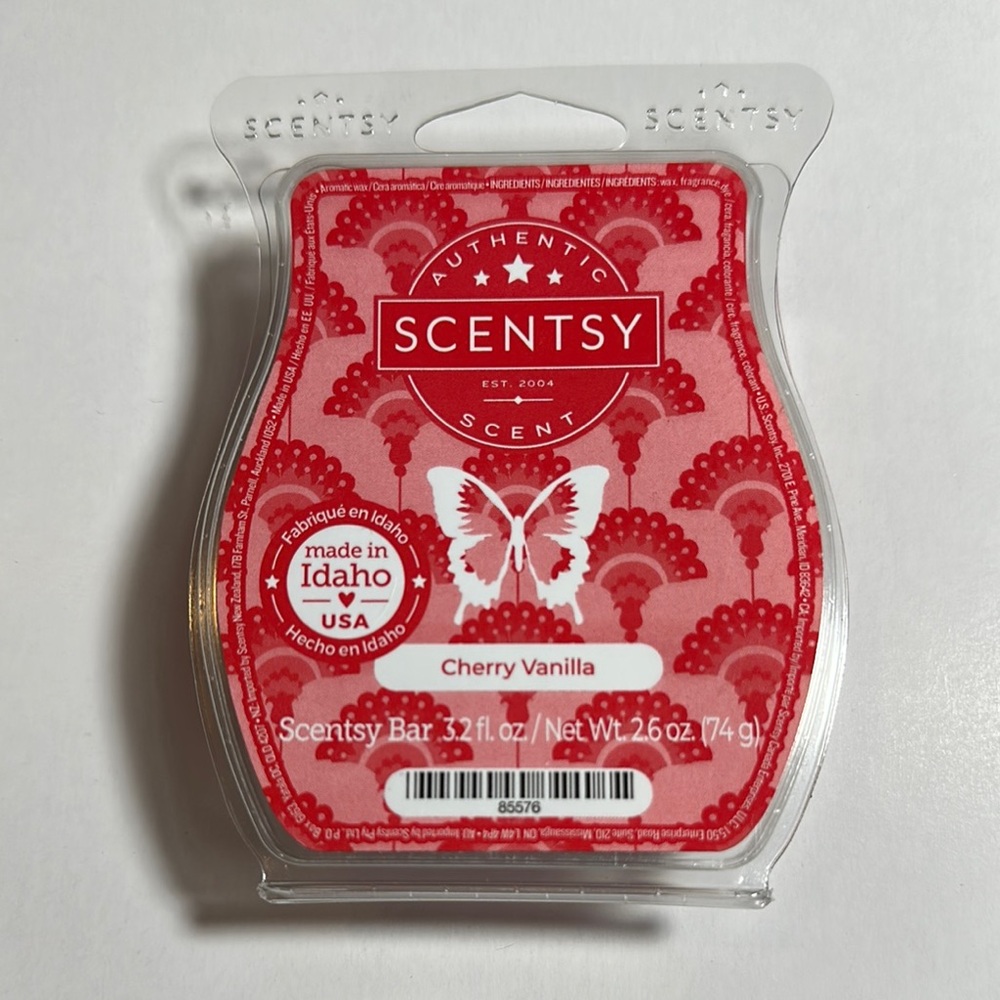 Scentsy Cherry Vanilla Scent Bar - New